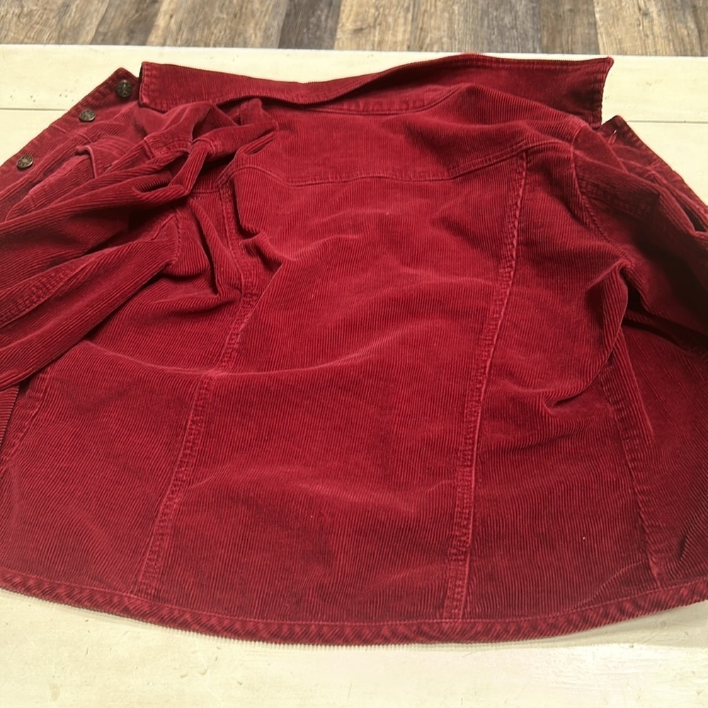 AMI A.M.I jacket blazer red Button Workwear - Picture 5 of 8